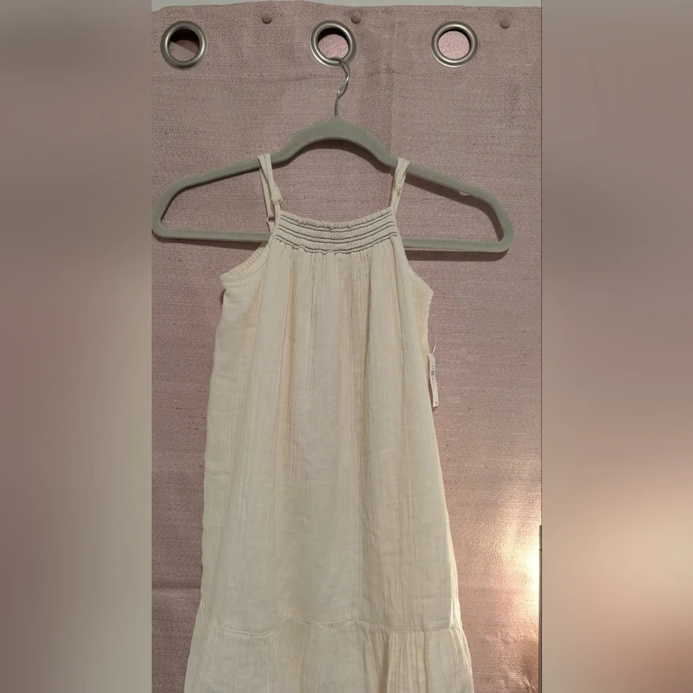 NWT Old Navy Girls Cream a line‎ dress size 8